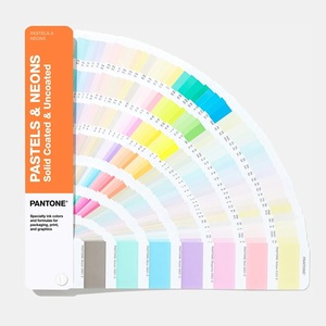 NAZDAR PANTONE COLOR GUIDE (GG1504) Pastels & Neons Guide | Coated & Uncoated